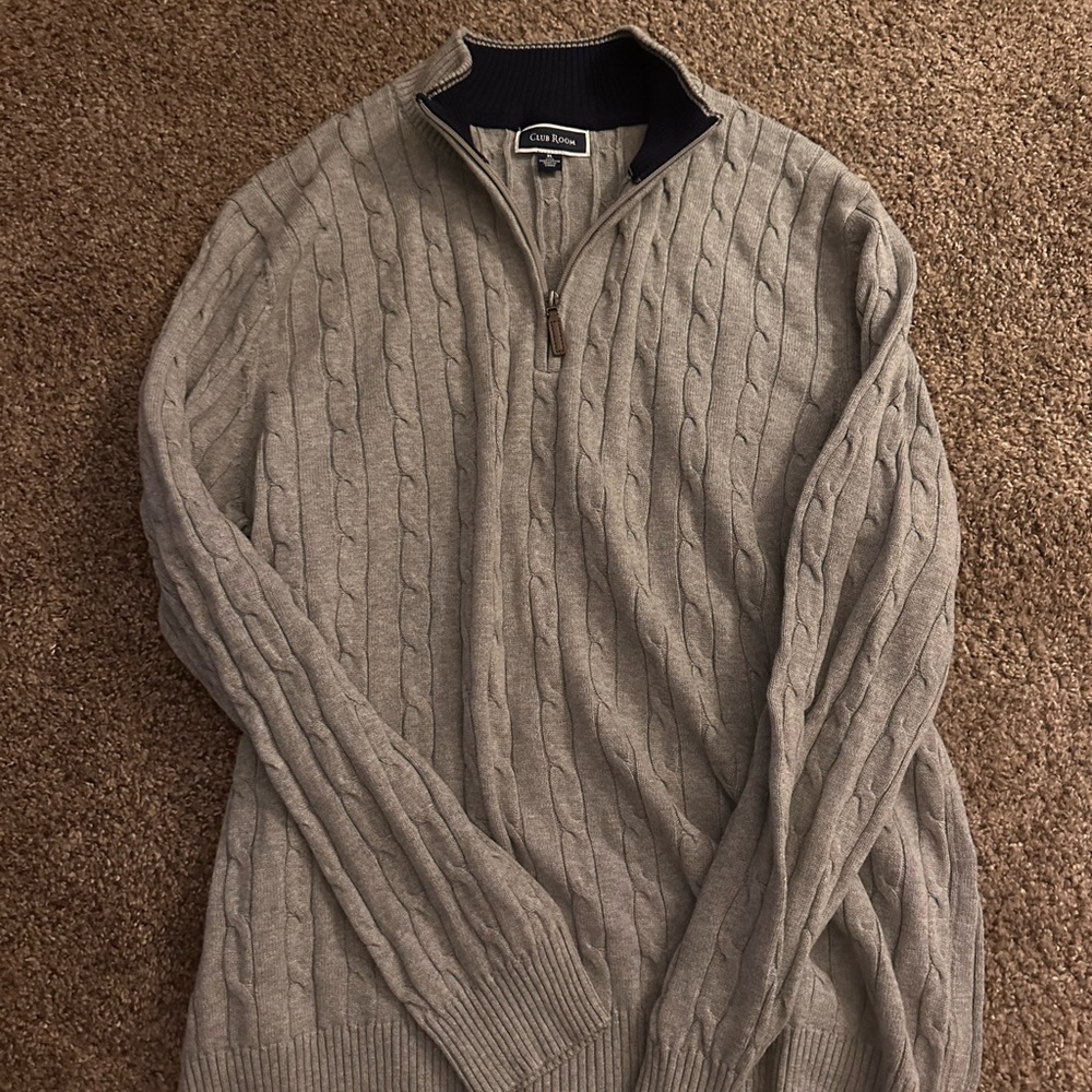 Calvin Klein Gray Men's Sweater